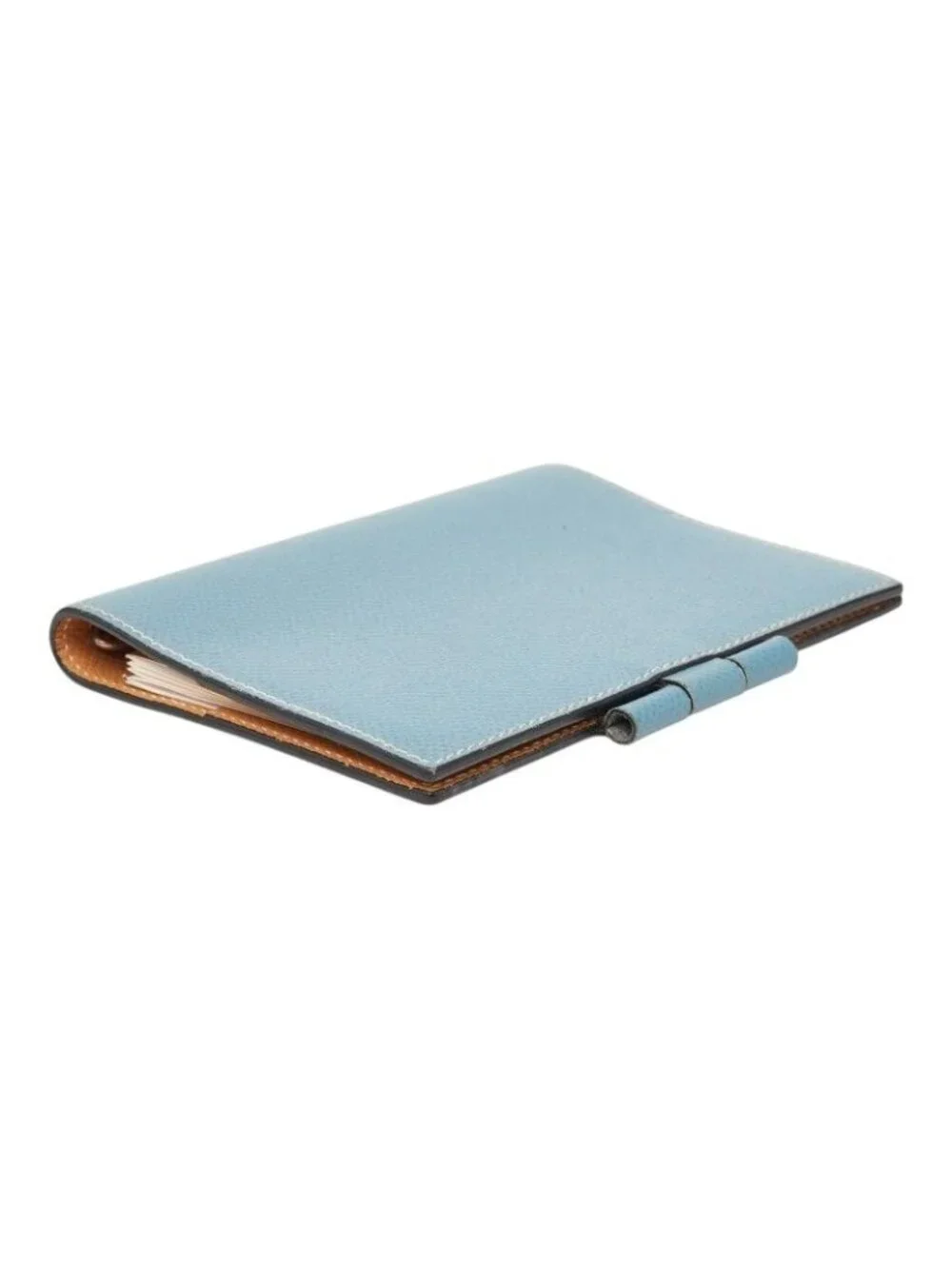 Hermes Agenda PM Cover Blue Jean Veau Epsom